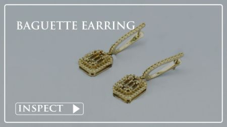 Picture for category Baguette Earring